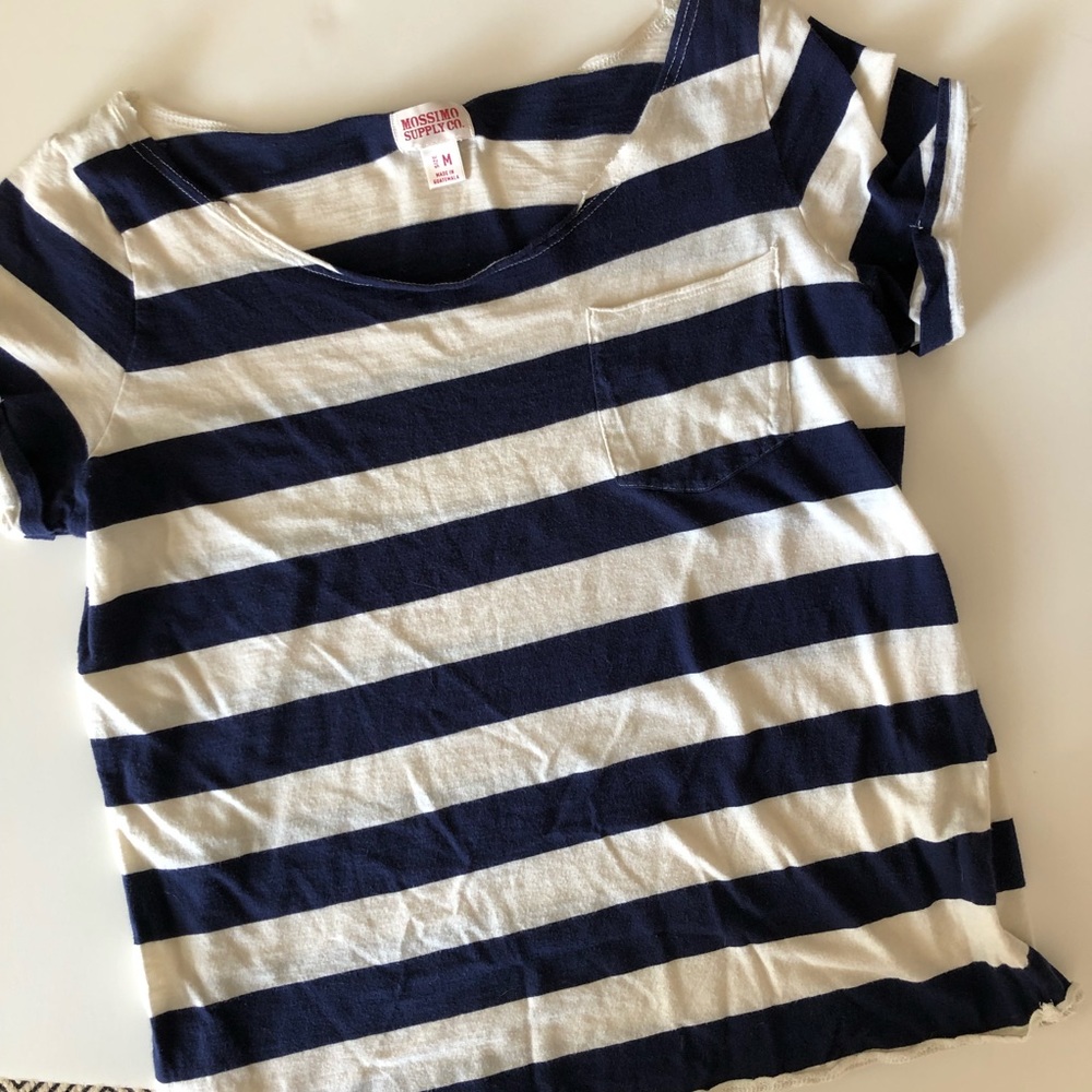 Mossimo Striped T-Shirt | Medium